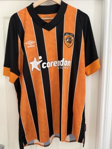 HULL CITY 22/23 FOOTBALL SHIRT JERSEY HOME UMBRO SIZE XL EXTRA LARGE for sale on Ebay