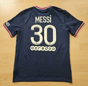 Authentic PSG Nike 2021/2022 Messi #30 Home Shirt CV7903-411 - Medium Men's for sale on Ebay