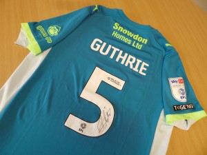 NORTHAMPTON TOWN | 5 | JON GUTHRIE | 2025/2026 MATCH WORN SHIRT | Size L for sale on Ebay