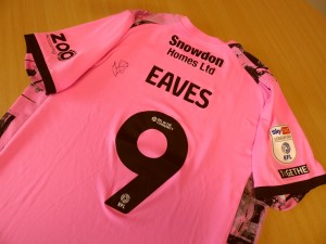 NORTHAMPTON TOWN | 9 | TOM EAVES | 2025/2026 MATCH WORN SHIRT | Size XL for sale on Ebay