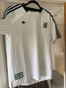Retro Adidas Large Liverpool Jersey Shirt for sale on Ebay