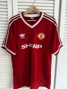 Manchester United 1986/1988 Home Shirt Medium for sale on Ebay