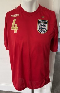 England Away Football Shirt 2006-08 Gerrard 4 - Adult M - Get World Cup 26 Ready for sale on Ebay