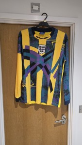 England Goalkeeper Shirt  1996 Medium Longsleeve for sale on Ebay