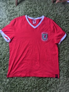 WALES vs. SCOTLAND 1956/1957 HOME FOOTBALL SHIRT KIT JERSEY RETRO MENS L for sale on Ebay