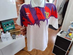 SCOTLAND FOOTBALL SHIRT for sale on Ebay