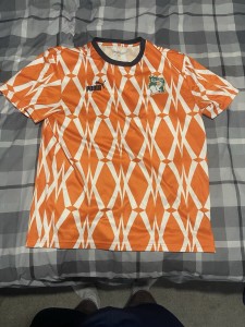 Ivory Coast Warm Up Jersey size M men for sale on Ebay