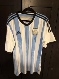 ARGENTINA NATIONAL TEAM 2013/2015 HOME FOOTBALL SHIRT ADIDAS JERSEY MENS LARGE for sale on Ebay