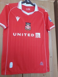 Signed Wrexham Conor Coady Home Shirt With COA In Very Good Condition for sale on Ebay