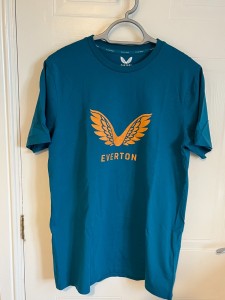 Castore Everton Training T Shirt, Green, Mens Medium, VGC for sale on Ebay