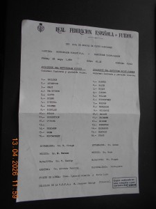 NOTTINGHAM FOREST  v  HAMBURG  EUROPEAN CUP FINAL  OFFICIAL TEAM SHEET 28/5/1980 for sale on Ebay