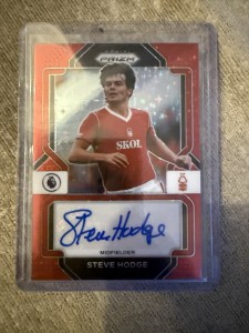 2022-23 Steve Hodge Auto Panini Prizm Premier League Forest for sale on Ebay