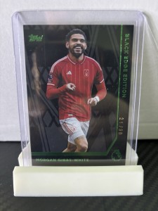 Morgan Gibbs-White Black Edge Edition /99 Topps Premier League 2026 N.Forest for sale on Ebay