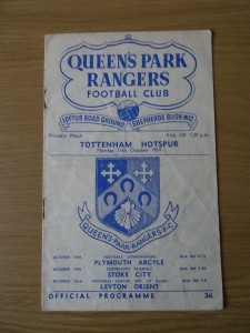 QPR v Tottenham Hotspur Friendly 54/5 for sale on Ebay