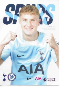 Tottenham Spurs  v Chelsea Premier League 2 U21 19 May 2024 Programme Teamsheet for sale on Ebay