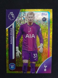 Topps Premier League 2026 Antonin Kinsky Parallel Numbered 004/299 Tottenham for sale on Ebay
