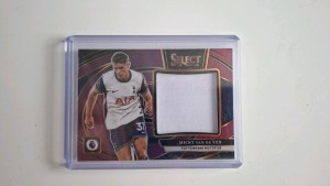 Micky Van de Ven /49 Select Premier League Patch Relic Tottenham Hotspur for sale on Ebay