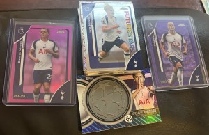 Topps Chrome Tottenham Hotspur Card Bundle Includes 2 Numbered And Starball for sale on Ebay
