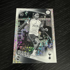 25/26 Topps UCC ; Callum Olusesi RC Raindrops /75 , Tottenham  for sale on Ebay
