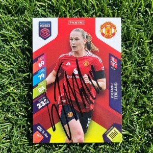 Elisabeth Terland (Manchester Utd) Hand Signed Autograph Auto Card Panini 2026  for sale on Ebay