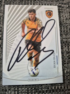 Signed Ryan Giles Hull City Football EFL Eternity Panini Card 2025/26 for sale on Ebay