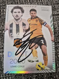 Signed Lewis Coyle Hull City Football EFL eternity Panini Card 2025/26 for sale on Ebay