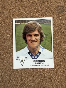 Gordon Smith - Tottenham Hotspur Signed Unused Football 80 Sticker for sale on Ebay