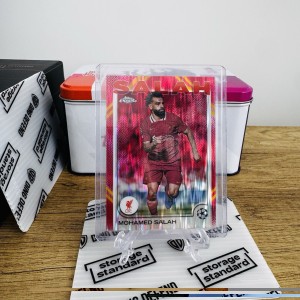 2024-25 Topps Chrome UCC Mohamed Salah Hongbao Red Liverpool for sale on Ebay