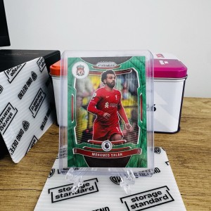 2022-23 Panini Premier League Prizm Mohamed Salah Green Prizm Liverpool  for sale on Ebay