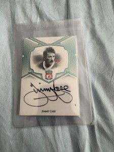 Futera Jimmy Case Signed Liverpool Card 04/04 Rare Limited Autograph for sale on Ebay