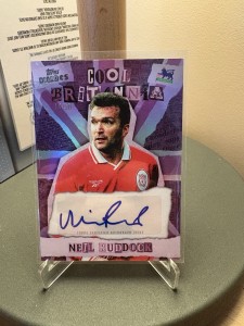 Neil Ruddock Liverpool Auto Cool Britannia Card /50 Deco 90s for sale on Ebay