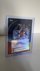 Topps Liverpool Focus Sami Hyypia Auto /25 for sale on Ebay