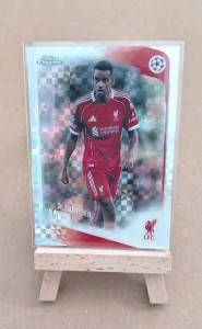 Topps Chrome UCC 25/26 Alexander Isak X-Factor Liverpool UEFA Club Competitions  for sale on Ebay