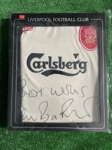 Liverpool FC 1996/97 Away Signed Shirt for sale on Ebay
