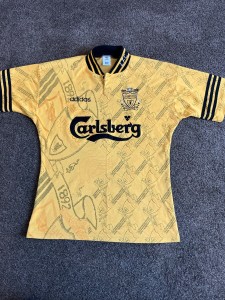 Liverpool Third Football Shirt 1994/96. Mens medium for sale on Ebay