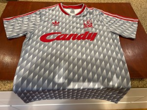 Liverpool FC 1989 Away Shirt (Replica) - Size 42