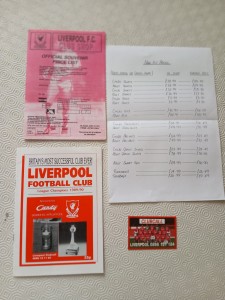 Liverpool Football Club  Season 1990/91 Memorabilia for sale on Ebay