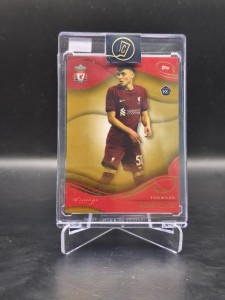 Bobby Clark RC Gold 1/1 2022-23 Topps Liverpool Lineage for sale on Ebay