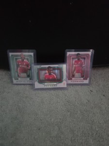 Liverpool Futera Numbered Trio Isak and Gravenberch 2026 Mint Condition for sale on Ebay