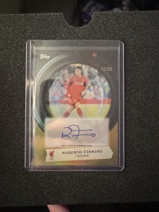 Topps Focus Liverpool Roberto Firmino Viewfinder Auto /50 for sale on Ebay