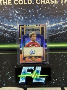 2025-26 Topps Gold UCC Trent Kone Doherty Rookie RC Auto /50 Liverpool for sale on Ebay