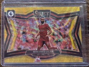 Mohamed Salah /10 Gold - Liverpool Fc - Panini Select Premier League 2024/25 for sale on Ebay