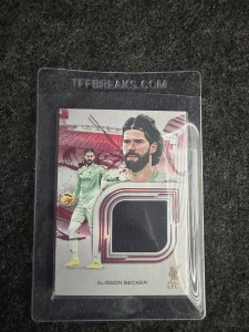 Liverpool Futera Incredible Alison Match Worn Patch  Card 01/03 for sale on Ebay