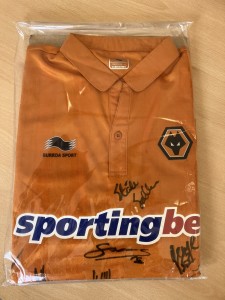 Wolverhampton Wanderers Wolves Signed Football Shirt Stale Solbakken 2012/2013 for sale on Ebay