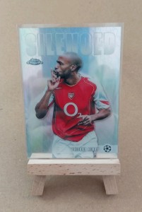 Topps Chrome UCC 25/26 Thierry Henry Silenced Arsenal UEFA Club Competitions  for sale on Ebay