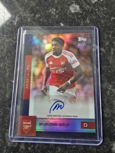 Myles Lewis-Skelly Topps Premier League 2025/2026 Arsenal 05/25 for sale on Ebay