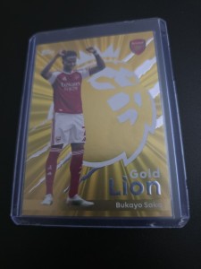 Bukayo Saka Arsenal FC Golden Lion Premier League 2025/26 for sale on Ebay