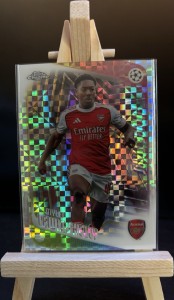 2025-26 Topps Chrome Myles Lewis-Skelly Arsenal UEFA Champions League   for sale on Ebay