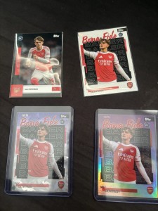 Topps Arsenal Max Dowman Rookie Card Lot RC /75 Bona Fide Baller Refractors for sale on Ebay