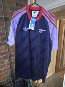 Adidas Originals Arsenal Icon Football Shirt - Mens Medium for sale on Ebay